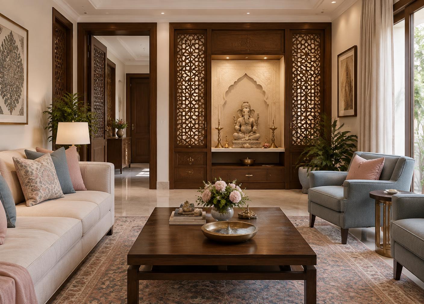 Mogalrajpuram Residence interior project